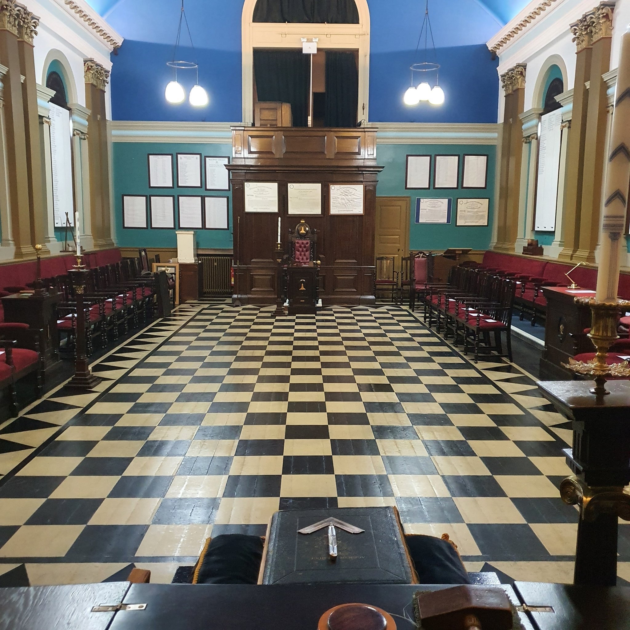 Masonic Lodge Room - Agricola Lodge 1991