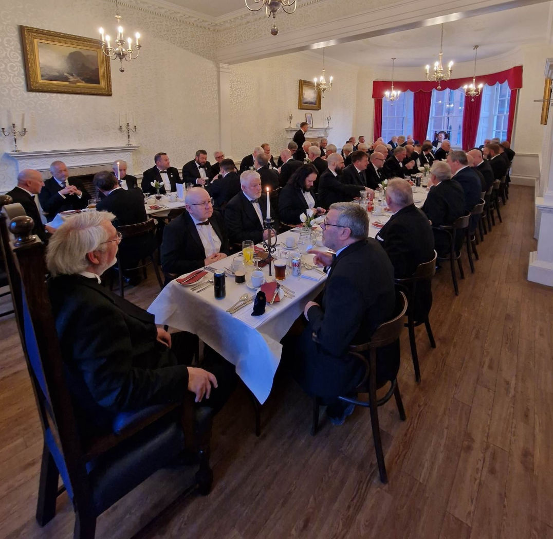 Dining after a Lodge Meeting
