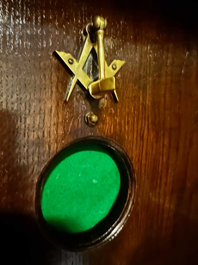 Entrance to the lodge